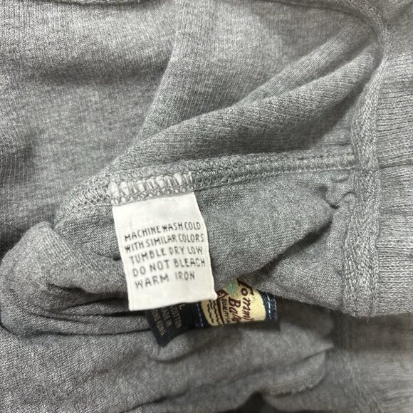 Tommy Bahama Sweatpants Men's M Gray Drawstring Fleece Heavyweight Zip Front L - Picture 10 of 13